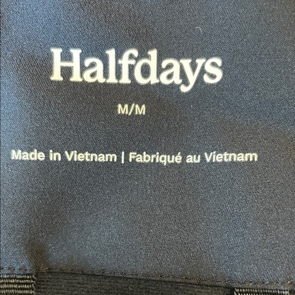 Halfdays Carson Bib Overalls in Navy Blue, M - Picture 4 of 9